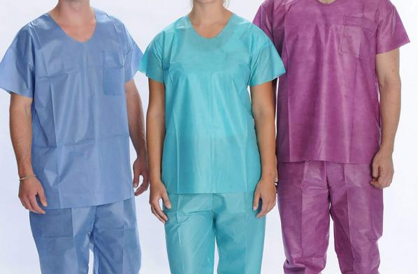 صادرات انواع لباس یکبار مصرف بیمارستانی